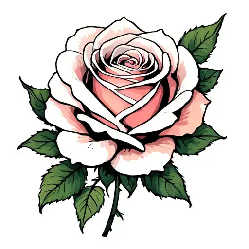 Rose White Colour