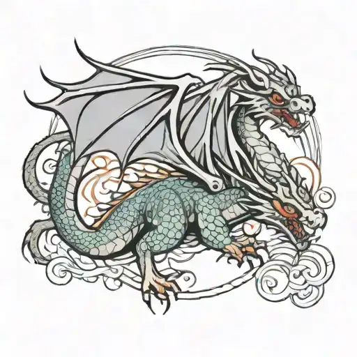 Dragon Flying