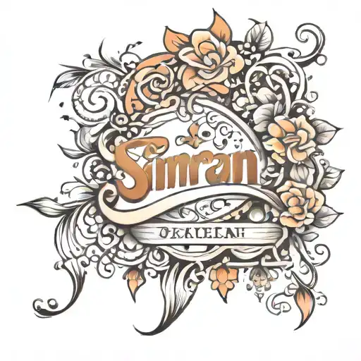 Simran Love Sahil Name