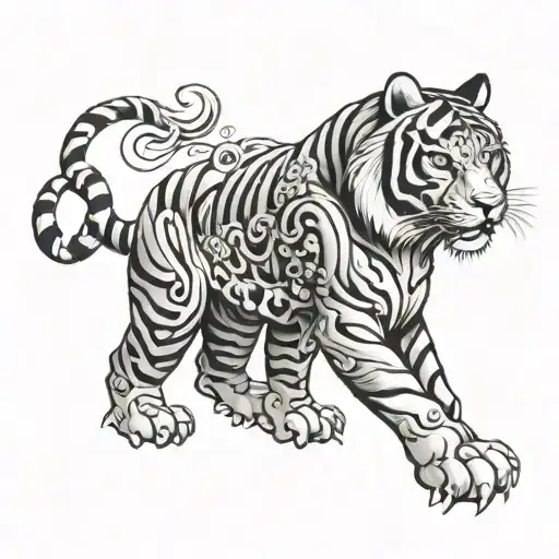 Tiger Armor Standing