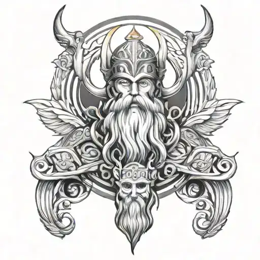 Greek God Odin