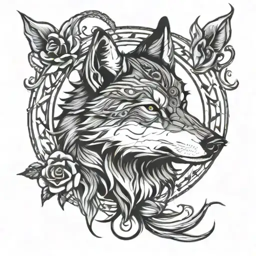 Wolf Tatoo Degion In Meaning