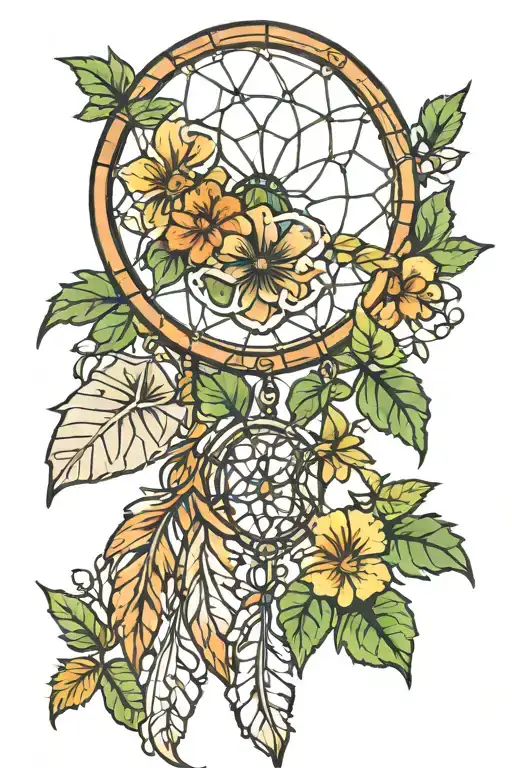 Dreamcatcher Clover Leaf