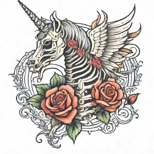 Unicorn Skeleton