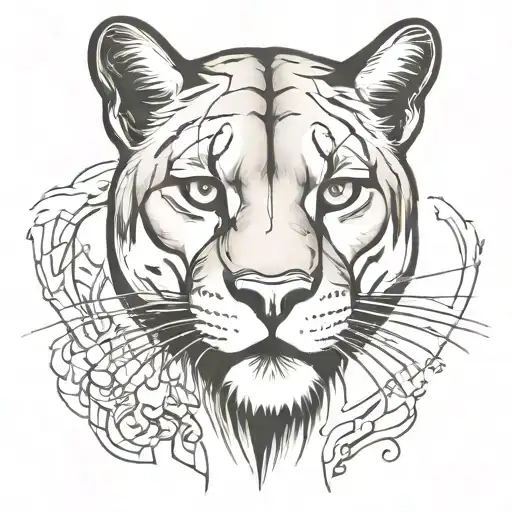 Cougar Head Emerging Stronger