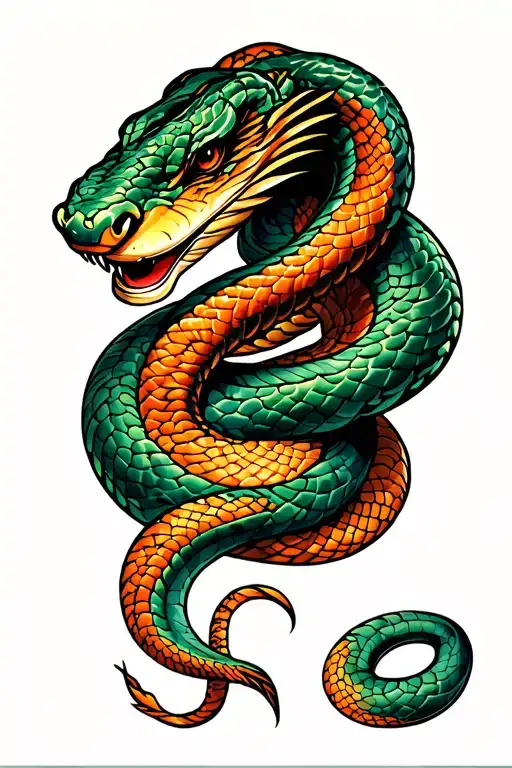 Snake Filipino Tattoo Sleave