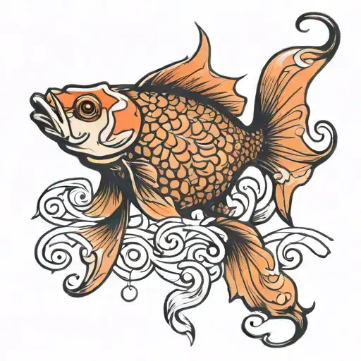 Unique Pisces Coi Fish