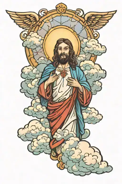 Jesus Coming On The Clouds