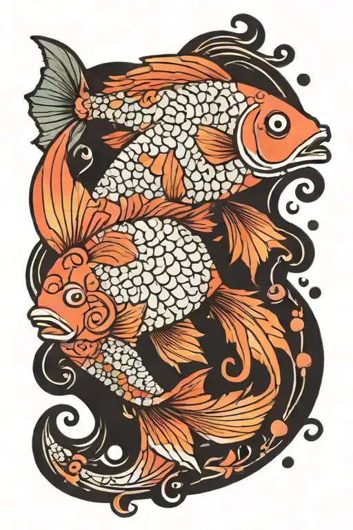 Fish Semi Colon Hidden