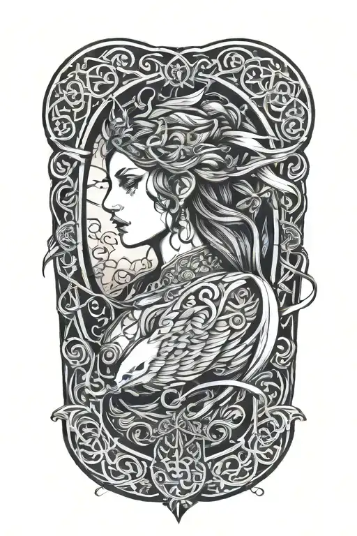 Morrigan Celtic Goddess