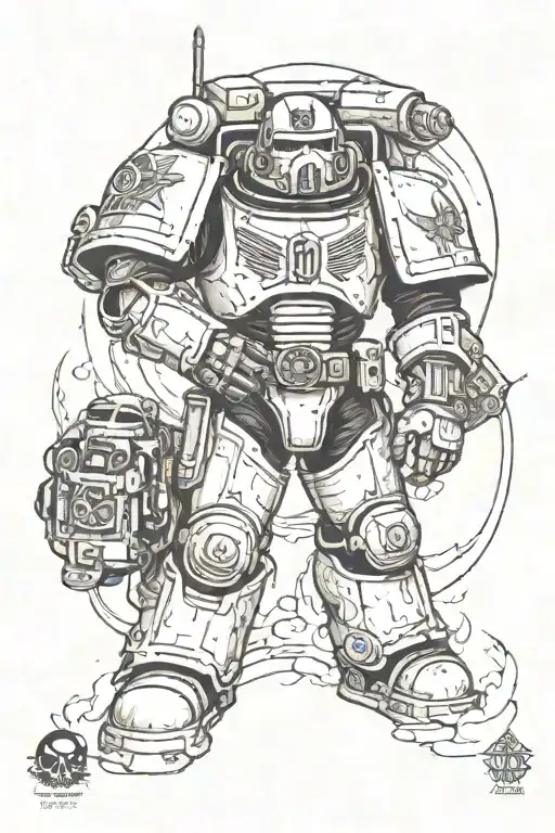 Space Marine Themed