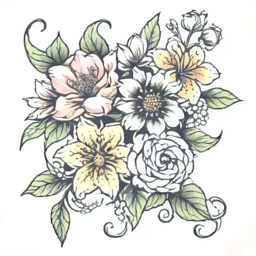 May And March Birth Flowers