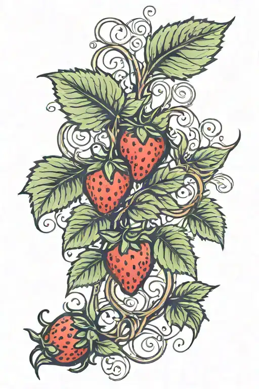 Strawberry Vine Wrapping