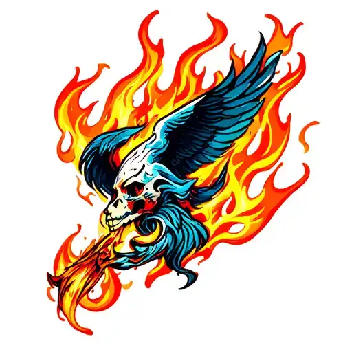 Fought In Fire Flames