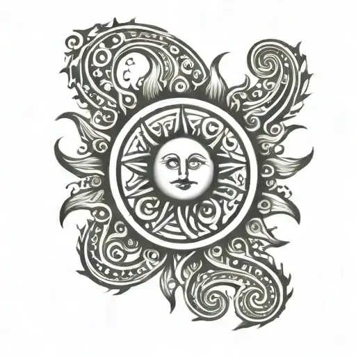 Sun Made Of Musical Notes