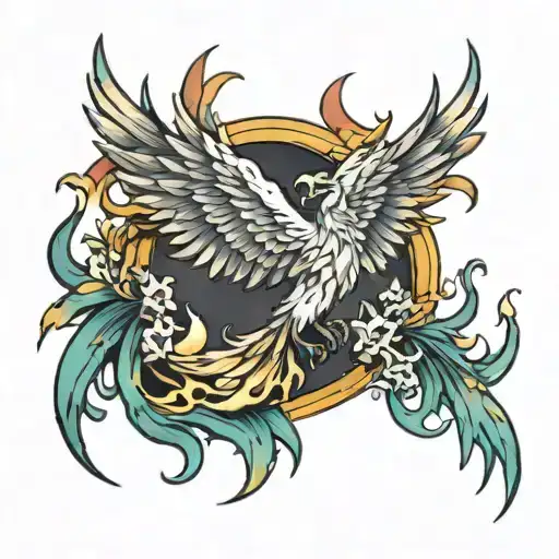 Phoenix Rising From Ashes