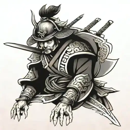 Lone Samurai Warrior