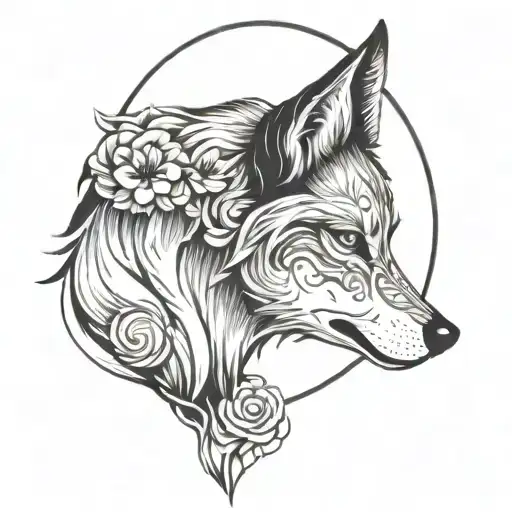 Wolf Girl Tattoo Forearm For Women Tattoo