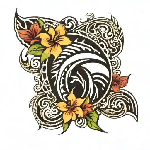 Tribal Hawaiian Half Sleeve With Ikaika Manaiakalani Incorporated
