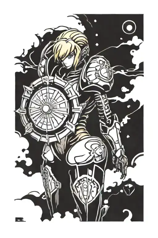 Gothic Samus Aran In Style