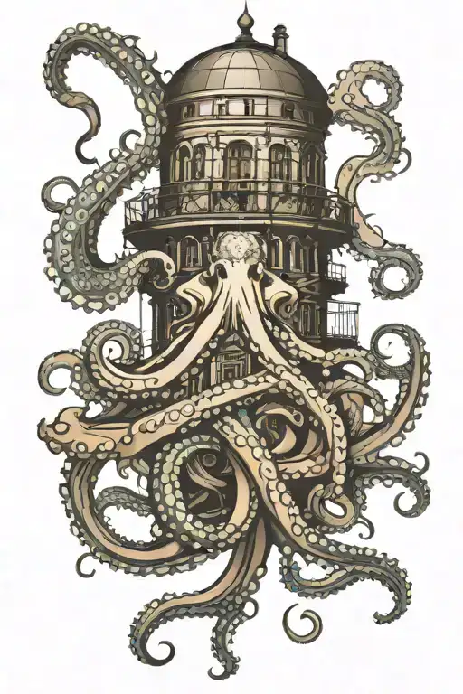 Galata Tower Octopus