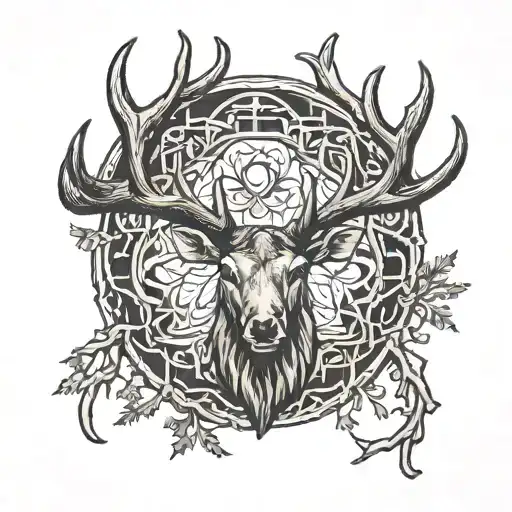 Elk Antlers No Background