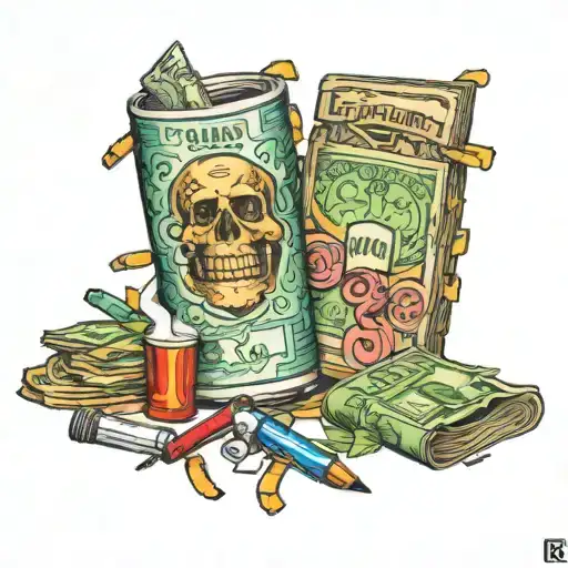 Money Drugs Cars Cigarettes