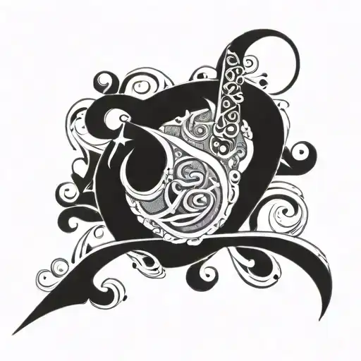 Uday Name Integrated In Infinite Symbol Incorporating Elements