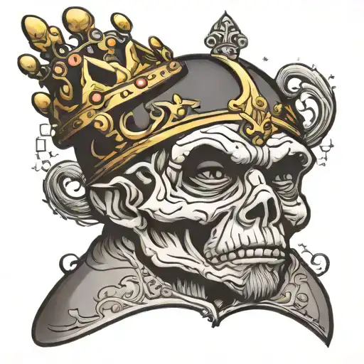 Pawn Wearing A Crown