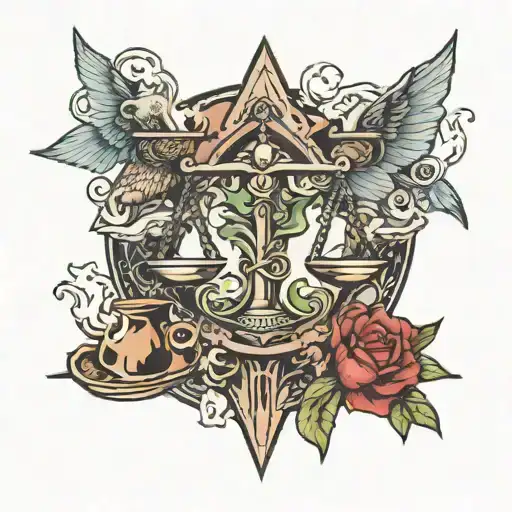 Justice Symbol Aesthetic