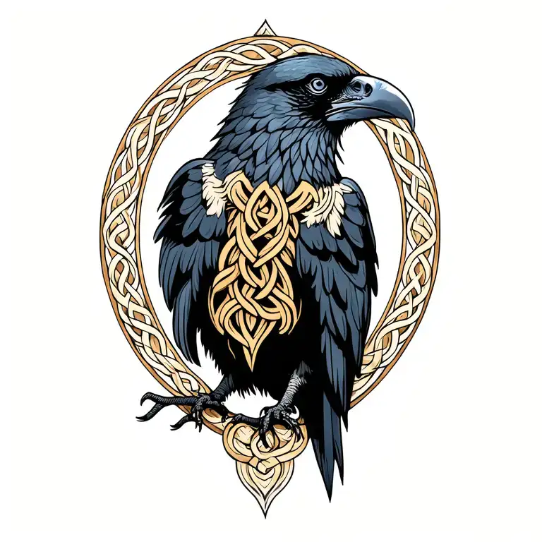 Celtic Raven
