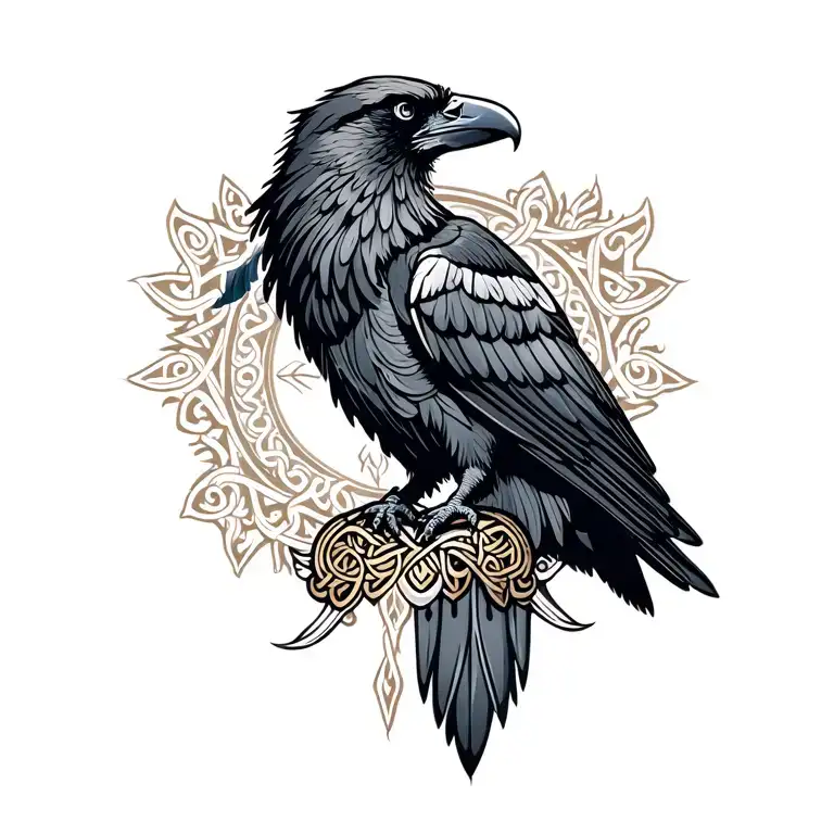 Celtic Raven