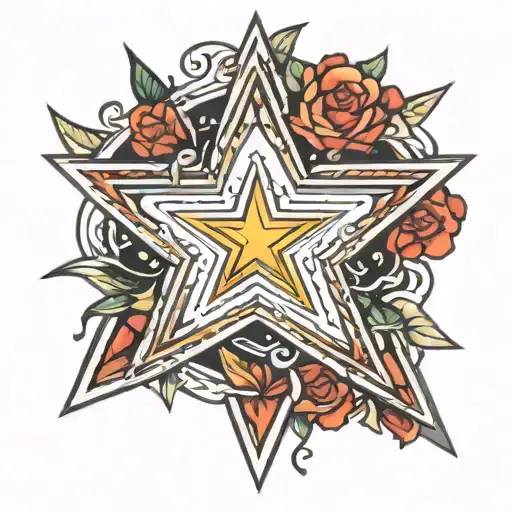 Star Outline Symbolize Your Love