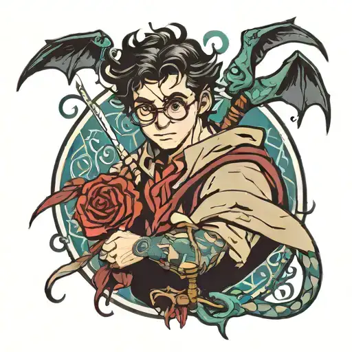 Harry Potter Demon Slayer