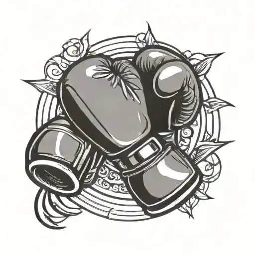 Circle Boxing Glove Weapon