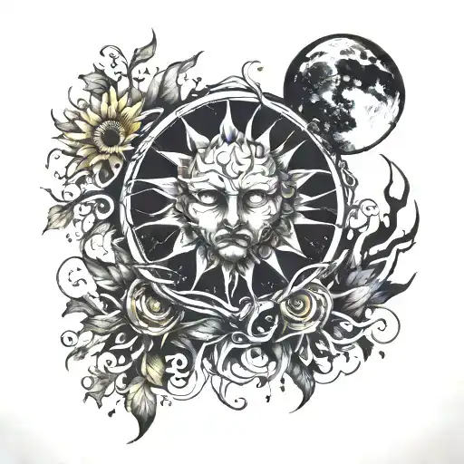 Dark Forest Sun Moon