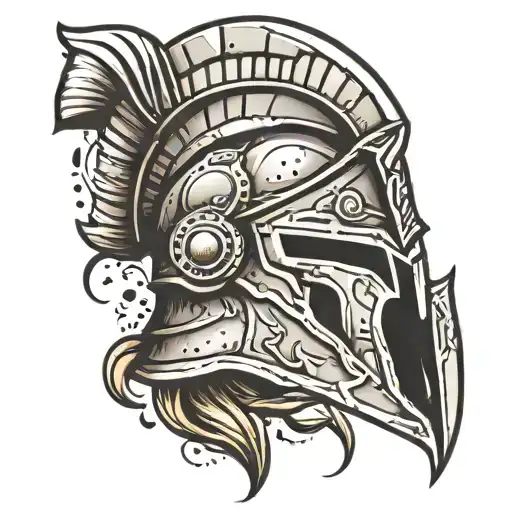 Spartan Helmet Stones