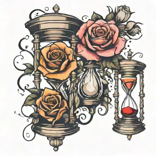 Roses In An Hourglass