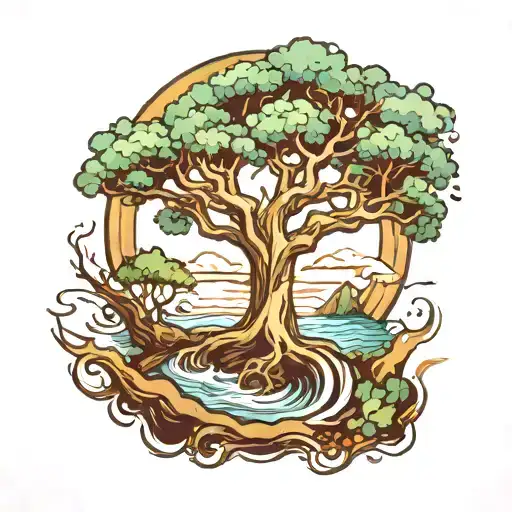 Tree Planted By Streams Of Water