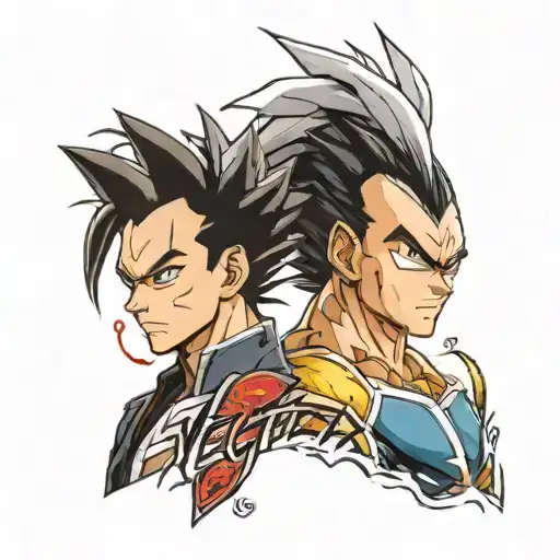 Vegeta And Itachi Uchiha