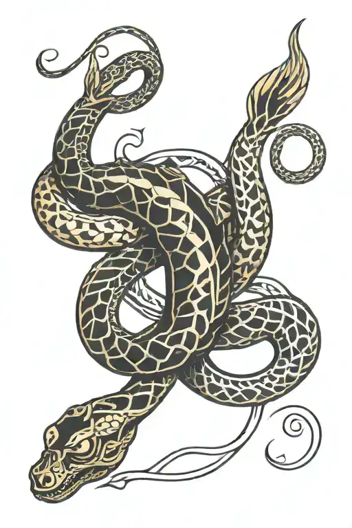 Infinity Snake Uroboros