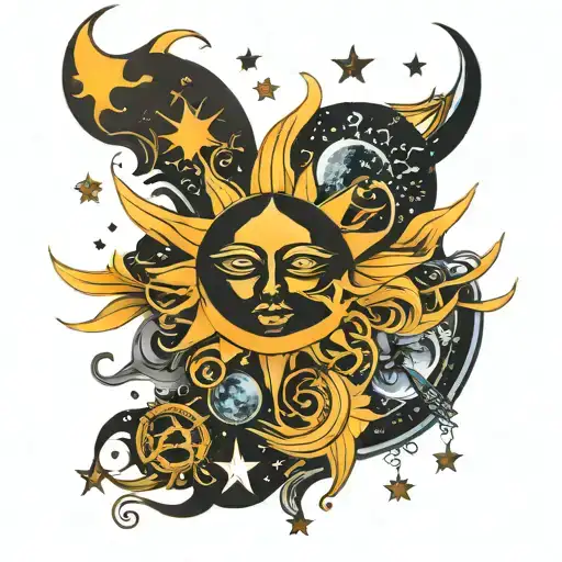 Sun Moon Stars