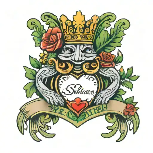 Irish Claddagh With Sullivan Name Incorporated