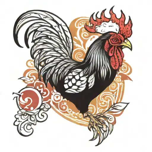 Rooster And Puerto Rico