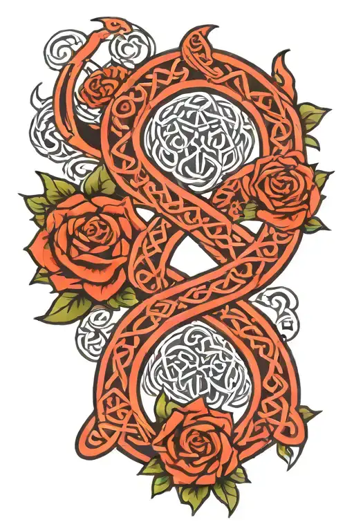 Cancer Memorial Tattoo For Nana Celtic Symbol