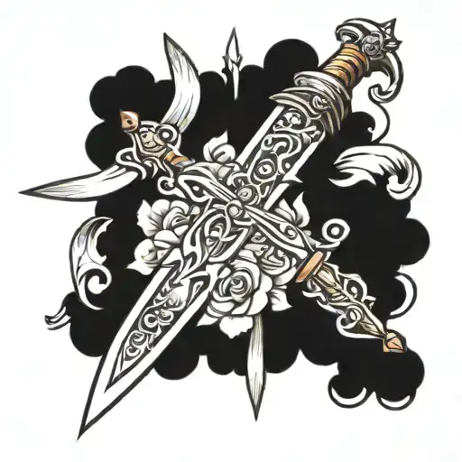 Sword And Word On It