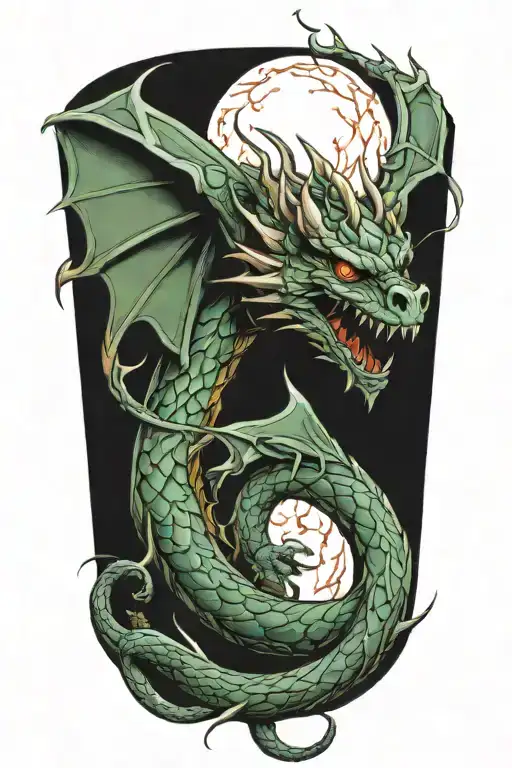 Lord Of The Rings Dragon