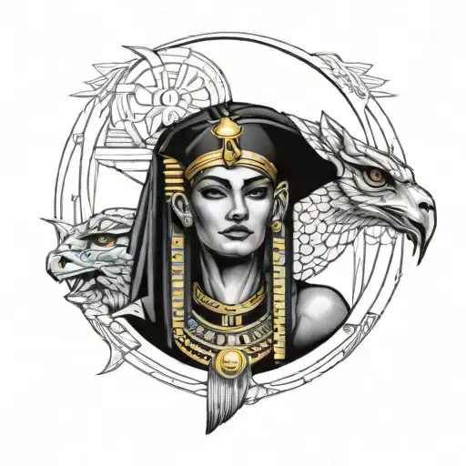 Ancient Egyptian And Ancient Greek Same Sleeve