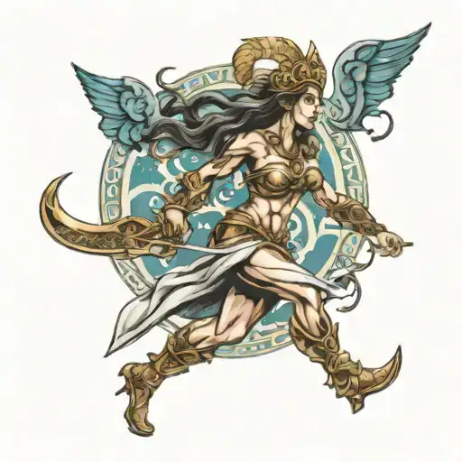 Warrior Goddess Greek Mythology