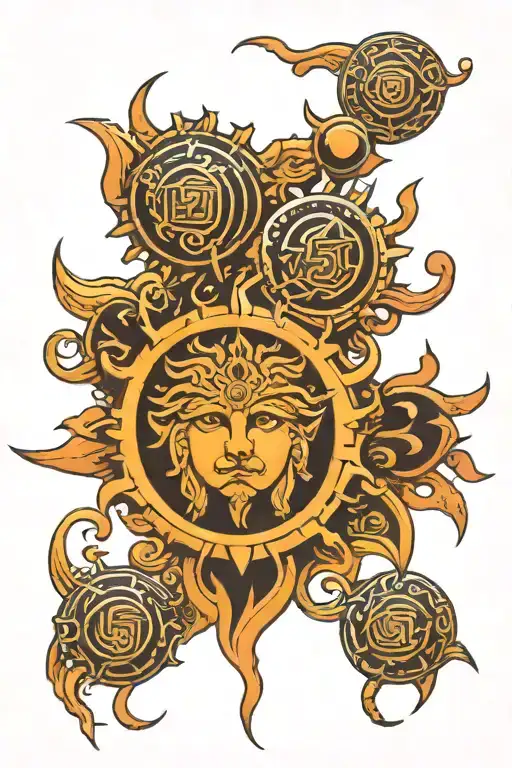 Karna Sun Symbol
